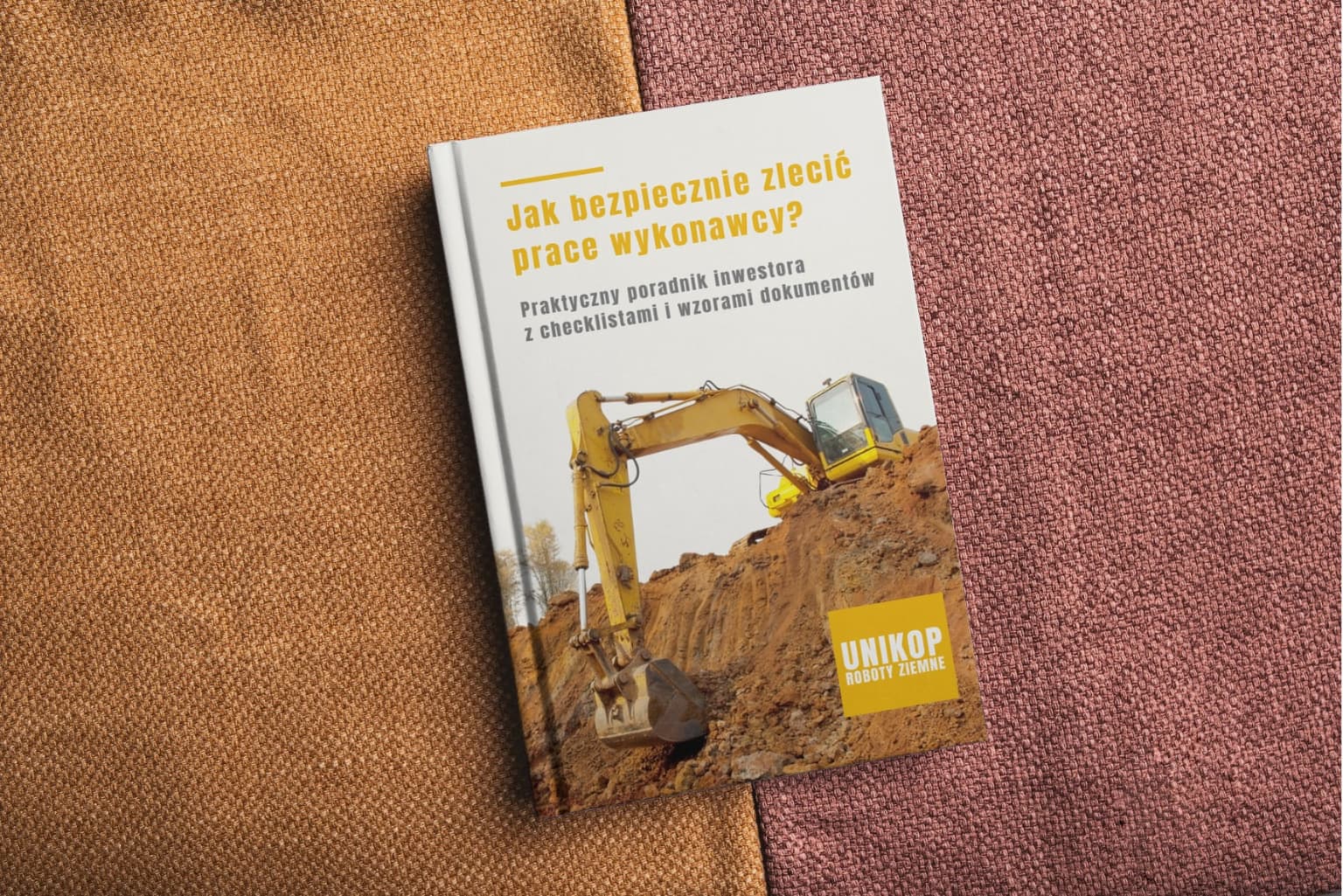 Poradnik Jak bezpiecznie zlecić prace wykonawcy na okładce książki